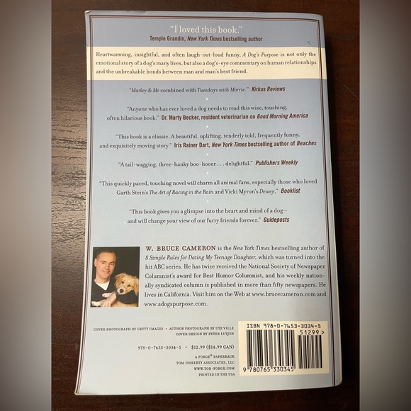 3 for $12: A Dog’s Purpose by W. Bruce Cameron - Picture 2 of 5